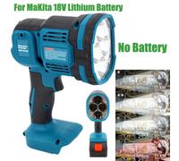 Cordless Led Work Light Spotlight Compatible With Makita 18V Battery