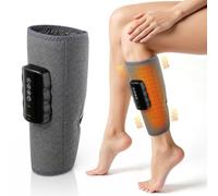 Cordless Leg Massager for Pain and Circulation with Heat & Air Compression: Portable Calf Massage-Electric Foot Massager-3 Modes/3 Intensities-30 Mins Auto Shut-Off-Massage Machine for Dad Mom