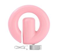 Cordless Massager Ring - Handheld Massager for | Type C with Rechargeable Battery, Waist Belt Massage Device for Relaxation, Home, Travel, Gym Use, 5.31 X 1.57 Inches