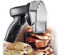 Cordless Meat Slicer Machine, Commercial Electric Doner Kebab Slicer, Adjustable Thickness 1-8 mm Stainless Meat Cutter Knife Machine for Restaurant Barbecue