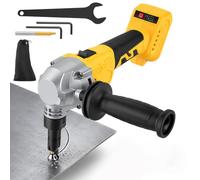 Cordless Metal Nibbler 1900RPM with 3 Speed & 360° Rotating Nibble Head | Brushless Electric Metal Shear Compatible with Dewalt 20V Battery for Cutting Stainless Steel, Aluminum (No Battery)