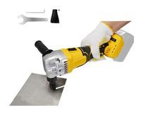 Cordless Metal Nibbler Compatible with Makita 18V Battery, Brushless Electric Metal Shear with 360° Rotating Nibble Head, 3 speeds, Metal Cutter for Stainless Steel, Aluminum(No Battery)