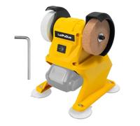 Cordless Mini Belt Sander Compatible with Dewalt 20V Battery, 6000 RPM Electric Sanding Machine, 70mm Bench Polishing Grinder for Grinding Metal, Wood, DIY & Knife Sharpening (No Battery Included)