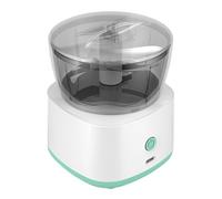 Cordless Mini Electric Food Chopper with USB Type-C Rechargeable Battery Portable 3.7V Mini Food Processor with Stainless Steel Blade and Egg Whisk for Vegetables Boneless Meat & Soft Foods