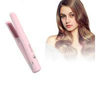 Cordless Mini Hair Straightener for Travel, USB Rechargeable Portable Flat Iron for Short Hair & Touch Ups, Fast Heating 30s, Compact Styling Tool for Women On-the-Go