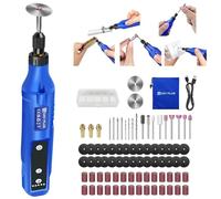 Cordless Mini Rotary Multi Tool, 5-Speed 3000-18000 RPM Electric Rotary Tool Kit with 1.5 Ah Li-ion Battery, Charging, 84 Accessories Multi-Purpose 3.7V Power Multis Tool for Sanding,Polishing,Cutting