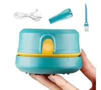 Cordless Mini Vacuum Cleaner - 250ml Desktop Vacuum, 2-Mode USB Cleaner | Compact Small Vacuum Cleaner for Office Home Desk Mat Keyboard Drawer Detail Cleaning Tool Portable Maintenance Gadget