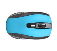 Cordless Mouse Matte Texture 2.4GHz 3 Levels DPI Adjustable Long Service Life for XP/Vista/2000 Server, Mini Computer Mouse for Gaming Enthusiasts (Blue)