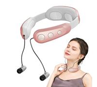 Cordless Neck Massager, Electric Muscle Massager - Multifunctional Neck Relaxation Massager, Relieves Neck Strain, Versatile Travel Massager, Deep Tissue Massager for Neck