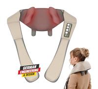 Cordless Neck Massager Proneck from Donnerberg |Shiatsu, kneading & Deep Heath| Samsung Battery & Light Indicators |Ultimate Neck Pain Relief and Relaxation | 7 Years Warranty