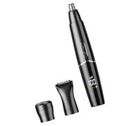Cordless Nose Hair Groomer with Powerful Motor and Protective Cover for Effective Grooming Light and Handy Electric Nose Trimmer
