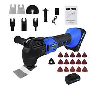Cordless Oscillating Multi-Tool, 21V 1.5Ah Lithium-Ion Oscillating Tool, 20000rpm, 6 Speed Oscillating, 4° Oscillation Angle, Battery and with Accessory Kit Included