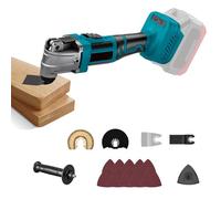 Cordless Oscillating Multi Tools, 6-Speed Brushless, 8500-21000 OPM, Compatible with Makita 18V Battery, for Cutting, Grinding, Polishing (No Battery)