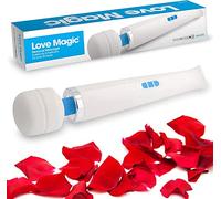 Cordless Personal Body Massager, Love Magic Massager, 8 Speeds, 20 Vibration Patterns, USB Rechargeable Handheld Massager for Body, Back, Arms, Legs, Shoulders, Neck Muscle Device
