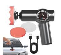 Cordless Polishing Machine - 2-Speed Variable Buffer Tool, Portable Detailing Sander Kit, Rechargeable Waxing Rotary Orbital, Professional Grade | Adjustable Speed Polisher for Metal Furniture Glass