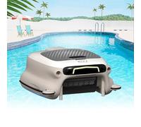 Cordless Pool Skimmer, Automatic Surface Cleaner with 7800mAh Battery, 10L Filter Basket for Above Ground & Inground Pools, Efficient & Easy Operation