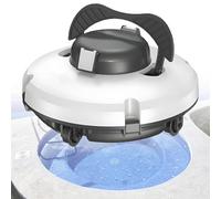 Cordless Pool Vacuum Cleaner, Wall Climbing, Cleans Pool Floors, Walls & Waterline, 180 Min Run Time for Above Ground & Inground Pools