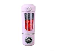Cordless Portable Blender 700ml High for Power for mini Mixer 12 Stainless Steel Blades USB-C Charge for Ice Crushing Fruit Shakes Office Pink(Purple)