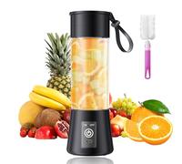 Cordless Portable Personal Size Blender - USB Rechargeable Blender for Smoothies & Shakes, 6 Stainless Steel Blades for Powerful Mixing, Freshly Squeezed for Picnic/Sports/Office