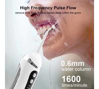 Cordless Portable Teeth Cleaner, Water Flosser Oral Irrigator Dental