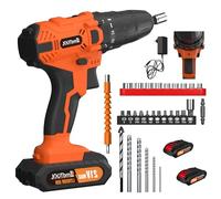 Cordless Power Drill Kit, 29PCS Power Drill Sets with 21V Cordless Lithium-ion Drill Driver, Home Tool Kit for All Purpose, Cordless Drill Set Combo Kit with Carry Case - Includes 2 Batteries&Charger