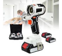 Cordless Power Tool Combo Kit for Engineering Construction and Home Decoration, Ideal for Versatile DIY Projects