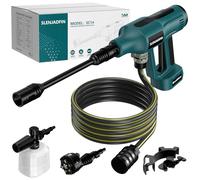 Cordless Pressure Washer for Makita 18V Battery 700 PSI Portable Handheld Power Washer with 6-in-1 Nozzle Foam Cannon for Car Floor Fence Wall Cleaning (Battery Not Included)