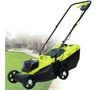 Cordless Push Lawn Mower, High Power Battery Operated for Efficient Lawn Mowing and Park Greening, Convenient Outdoor Use