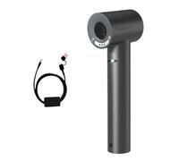 Cordless Quick Dry Hair Dryer, Foldable Hair Dryer Small,12-speed Temperature Control, Supports Fast Charging Portable Hairdrye, for Indoor, Outdoor, Camping, Tourism