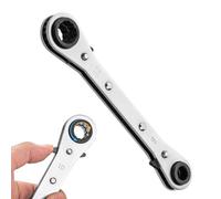 Cordless Ratchet Wrench - Reversible Mechanic Tools Anti-Rust Heavy Duty Chrome Wrench for Heavy Duty Use | Mechanical Works Plumbing Home Renovation Maintenance Heating Ventilation