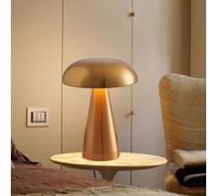 Cordless Rechargeable LED Table Lamp Mushroom Bar Desk Night Lights UK