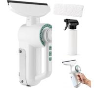 Cordless Rechargeable Window Vac 1500Pa 150ml Detachable Dirty Water Tank