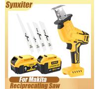 Cordless Reciprocating Saw For DEWALT DCB200 18V Battery Portable Electric Saw Wood Metal PVC Pipe Cutting Bandsaw Power Tool Type 3