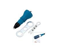 Cordless Rivet Nut Gun Adapter Drill Riveting Tool Noiseless