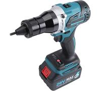 Cordless Rivet Nut Gun Set, Portable Automatic Rivet Gun with M3/M4/M5/M6/M8/M10/M12 Battery Powered Pop Rivet Insert Installation Tool, 3 Seconds Quick Installation/Removal,5200mah*1