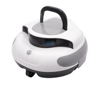 Cordless Robotic Pool Vacuum Cleaner for Above Ground/In-Ground Pools, Wireless Wall Climbing, 5000mAh Battery for 100 Mins, Self-Parking Feature