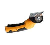 Cordless Rotary Fabric Cutter with Guard Rechargeable Electric Scissors for Fast Textile Trimming Portable Electric Fabric Shears