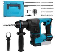 Cordless Rotary Hammer Drill for Makita 18V Battery SDS Impact Drill Set
