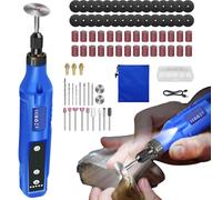 Cordless Rotary Multi Tool, 5 Variable Speed Mini Cordless Rotary Tool with USB Charging, 3.7V Electric Wood Carving Tools for Sanding, Polishing, Drilling, Etching, Engraving, Cutting, DIY Crafts
