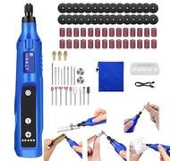 Cordless Rotary Multi Tool with LED Light Mini Cordless Rotary Tool Detail Sander Grinder Small Grinding Pen Kit for Polishing, Drilling, Engraving, Cutting, DIY, 5 Variable Speed, USB Rechargeable