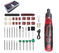 Cordless Rotary Tool Kit, 3-Speed Engraver with Type-C Port for Polishing, Sanding & Drilling, Multi-Purpose DIY Craft Tool for Metal, Wood & Plastic