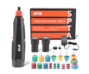 Cordless Rotary Tool Kit, SPTA 12V Mini Rotary Tool with 40 Piece Accessory Kit, Power Rotary Tools for Polishing, Cutting, Sanding, Drilling and Engraving