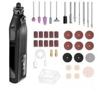 Cordless Rotary Tool Kit with 39 Accessories- Compact Electric Grinder | Cutting Polishing Carving Drillings Jade Metal Glass Wood,USB Rechargeable Handheld Engraver for DIY Hobbyists Projects