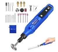 Cordless Rotary Tool Li-Ion 3.7 V, Multi Tool Kit with 80 Accessories, Variable Speed 3,000-18,000 RPM for Carving, Engraving, Grinding, Sharpening, Cleaning, Polishing and Sanding