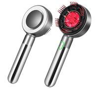 Cordless Scalp Massager,3 in 1 Electric Scalp Massaging Brush with Shiatsu Function,Red Light Head Massager for Hair Growth,Scalp Massage Comb,Hair Oil Applicator,IPX7 Waterproof