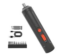 Cordless Screwdriver Set 3.6V,Pocket Screwdriver with 12-Piece Bit,2.0AH Cordless Mini Power Screwdriver,Rechargeable,Type-C Fast Charging Repair Power Tools