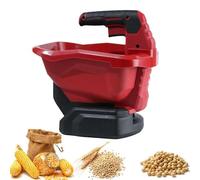 Cordless Seed Spreader 3L Handheld Lawn Seed Spreader 2000mah Battery Powered Salt Spreader Variable Flow Rate Adjustable Scatter Width Lawn Feed Spreader