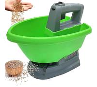Cordless Seed Spreader, Adjustable Scatter Width for Efficient Lawn Feeding, Ideal for Wheat, Vegetable, and Rice Fields