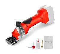 Cordless Sheep Shearing Clippers Compatible with Makita 18-21V Battery, Brushless Professional Sheep Shearing Clipper 550W 2800RPM Electric Sheep Shears Wireless Sheep Shears