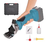 Cordless Sheep Shears Clippers,550W Electric Sheep Shearing Clippers for Makita 18V-21V, 2800 RPM,6 Speed Livestock Grooming Kit with 2 Blades for Shaving Sheep, Goats, Cattle Farm Pet(NO Battery)
